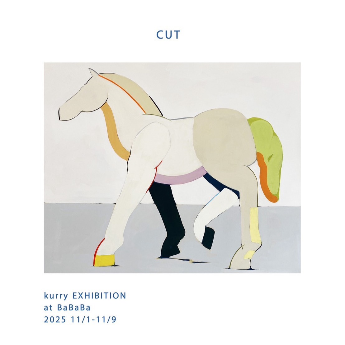 kurry Solo Exhibition 「CUT」